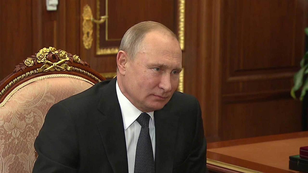 Владимир Путин провел рабочую встречу с главой "РусГидро" Николаем Шульгиновым