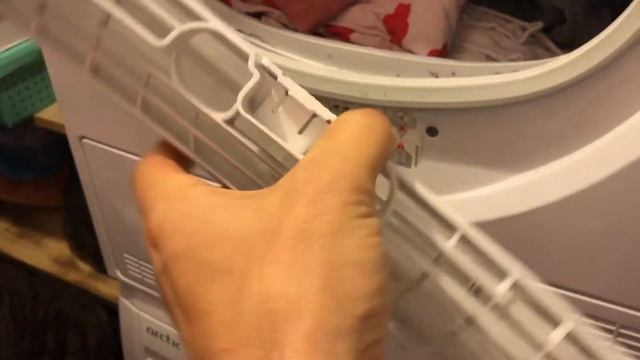Как очистить фильтр для ворса и конденсатор сушильной машины BEKO DU 7133 how to do смотреть онлайн