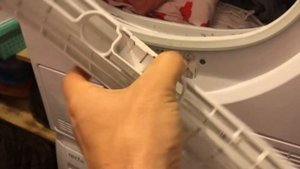 Как очистить фильтр для ворса и конденсатор сушильной машины BEKO DU 7133 how to do