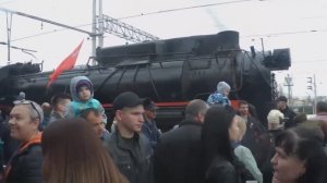 Поезд Победы в Симферополе. Крым. 13 апреля. (2019-04-13)