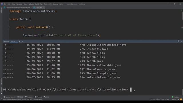 Difference Between ClassNotFoundException And NoClassDefFoundError In Java смотреть онлайн
