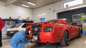Ford MUSTANG 2005 г.в. механика, 4.0 первые вложения, неделя эксплуатации после покупки...