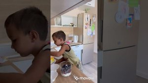 Марк готовит гримас шейк grimace shake