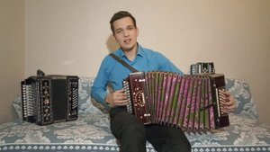 У церкви стояла карета - на мастеровой кировской гармони в ДО диез