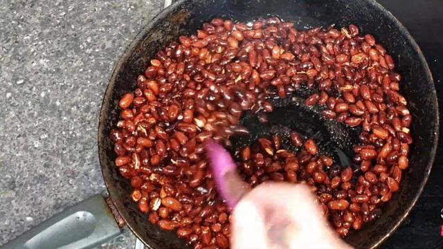 ВКУСНЫЙ ЖАРЕНЫЙ АРАХИС С МАСЛОМ НА СКОВОРОДЕ??