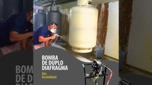 Bomba diafragma para pintura líquida industrial