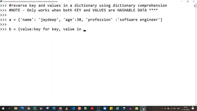 How To Reverse Key And Value In Python Dictionary
