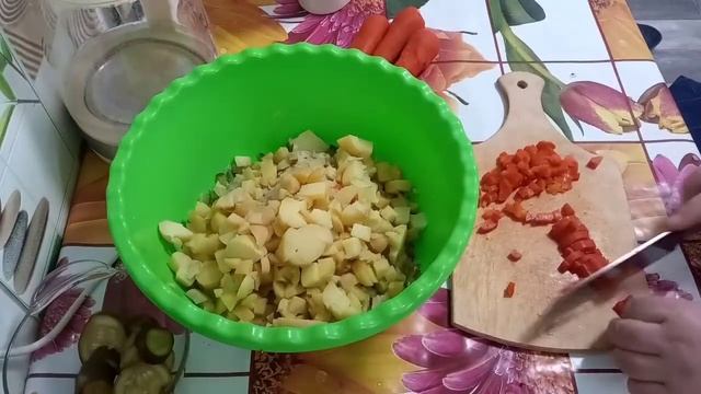 ВИНЕГРЕТ КЛАССИЧЕСКИЙ БЕЗ ЗЕЛЁНОГО ГОРОШКА//БЫСТРО, ВКУСНО И ПОЛЕЗНО//