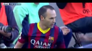 34' Iniesta Barcalona - Osasuna 3 - 0