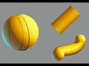 Шар, как ориентир для рендера света более сложных фигур.
