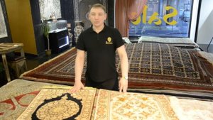 Ковер шерстяной и ковер из шелка. Салон персидских ковров Sanam