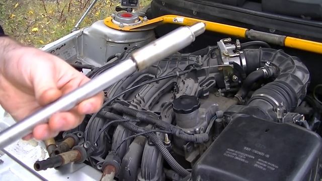 КАК ДОЛЖНЫ ВЫГЛЯДИТЬ СВЕЧИ ЗАЖИГАНИЯ, НА ПОЛНОСТЬЮ РАБОЧЕМ ДВИГАТЕЛЕ С КАКИМ НАЛЁТОМ. смотреть онлайн