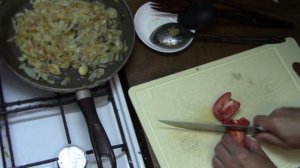 Спагетти с луком