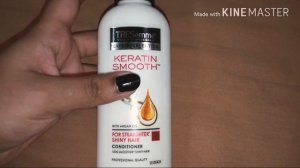 Tresemme Keratin Smooth  Conditioner Review & Comparison with Loreal Hair Mask