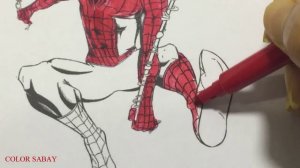 Spiderman Coloring Book Coloring Pages Kids Fun Art Activities Video For Kids