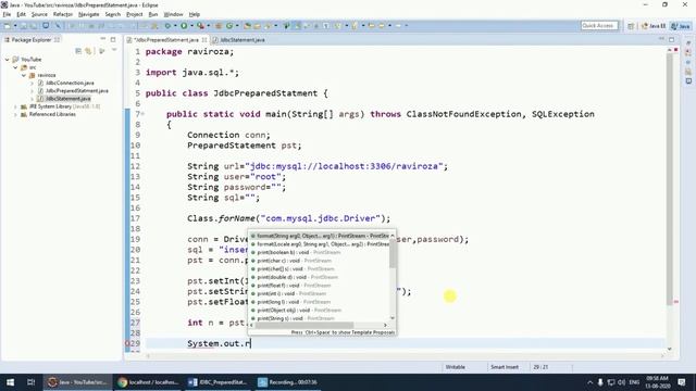 JDBC Part-3 | Prepared Statement to execute queries for MySql (Gujarati) смотреть онлайн