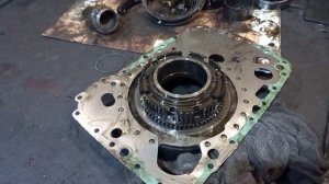 попадос на коробку снятие, и разборка ZF16