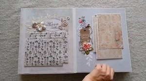 #137 скрапбукинг альбом "История Любви" (Love Story scrapbooking album aefimenko.com)