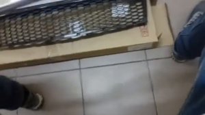 передняя решетка шевроле авео T255