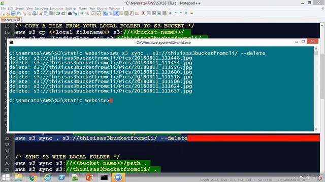 AWS CLI – S3 - List, Create, Sync, Delete, Move Buckets and Objects in S3 смотреть онлайн