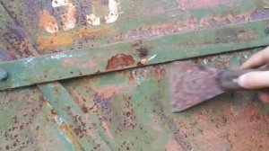 как покрасить гаражные ворота и затратить при этом 0 руб