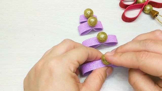 ? ИГРУШКИ из ФОАМИРАНА на ЕЛКУ своими руками ? Christmas Ornaments DIY