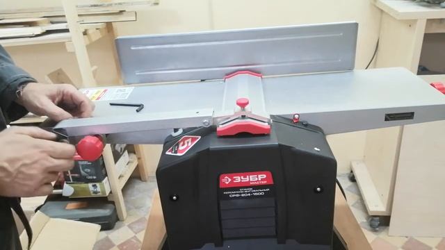Распаковка и тест станка ЗУБР СРФ- 204-1500