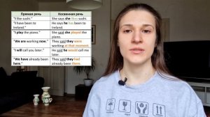Как использовать КОСВЕННУЮ РЕЧЬ в английском? Основы Reported Speech за 10 минут
