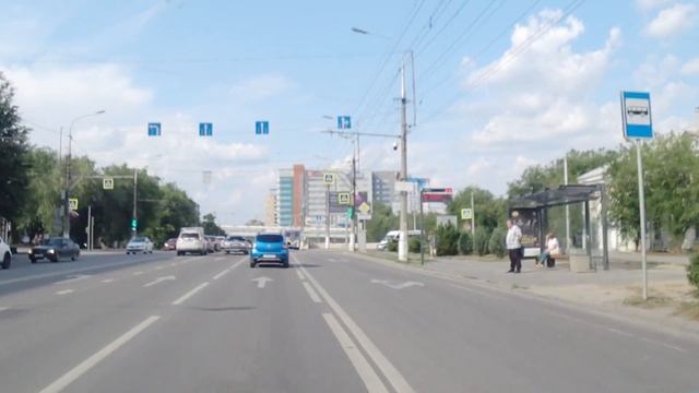 Жизнь в городе. Из Волгограда в Волжский  25.06.2023г.
