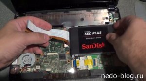Замена HDD на SSD в нетбуке Asus EEE PC. Увеличение оперативной памяти в нетбуке Asus EEE PC