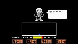 Undertale 8th Anniversary Sans Survival Fight