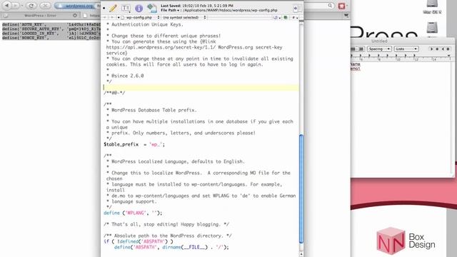 WordPress Tutorial: Setup mySQL & WP 2/2 [HTML 2 WordPress screencast]