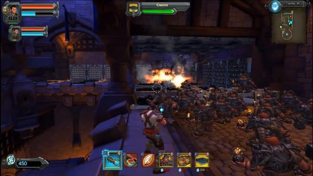 Orcs Must Die 2 Режим бесконечной игры, башня, дошли до 71 волны смотреть онлайн