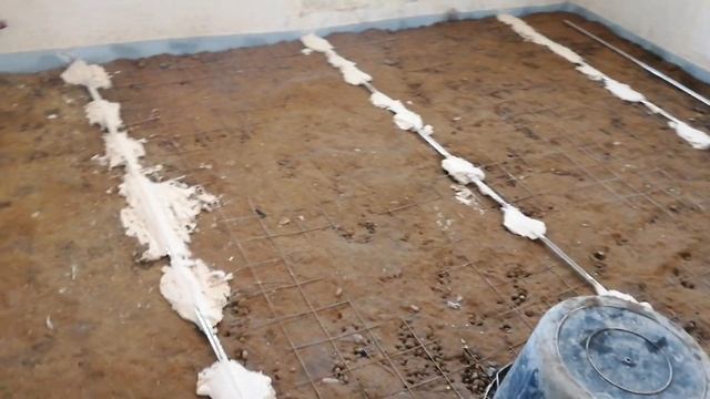 Стяжка пола 10 см в квартире с керамзитом по маяка своими руками