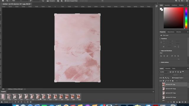 How to make a GIF in photoshop [for food photography] смотреть онлайн
