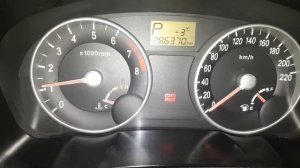 Хюндай акцент 2006 года щиток прибор
