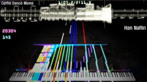 Real Coffin Dance Song!! (Astronomia) Impossible Piano Remix! ⚰ | Black MIDI / Piano