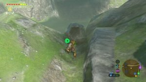 Линк толкает камень