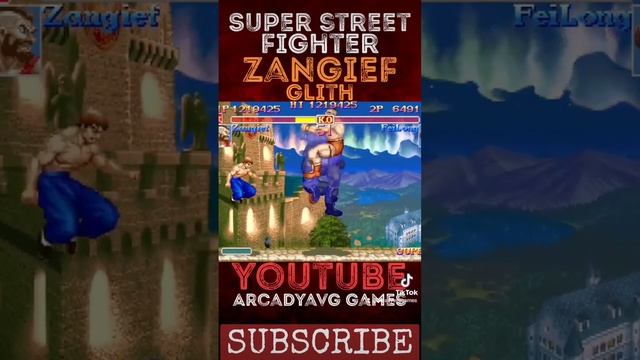 ZANGIEF GLITH SUPER STREET FIGHTER 2 #arcadyavg #superstreetfighter2 #glith #superstreetfighter