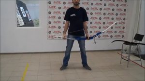 Надеваем тетиву на классический и традиционный короткий лук.