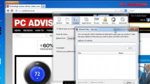 Как блокировать всплывающие окна в IE, Firefox и Chrome в Windows 7 и 8 PC Advisor
