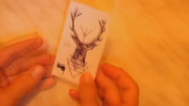 Посылка с AliExpress #3 - Татуировка оленя смотреть онлайн