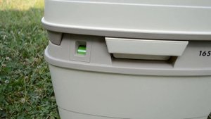 Как погода бушевала. Сельский туалет. Thetford Porta Potti 165 Luxe биотуалет.  Жизнь в селе.