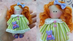 Интерьерные куклы ручной работы из ткани