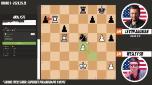 Wesley So *CRUSHED* Levon Aronian with Brilliant Bishop Sacrifice - Main Event 2023