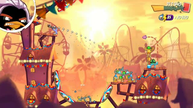 Angry Birds 2 Изысканное приключение 3 птицы 1 уровень 26.11.2020 смотреть онлайн