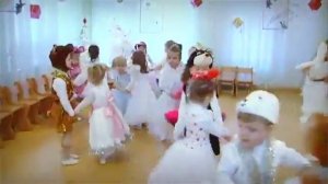 Веселый танец Новогодний утренник в детском саду Младшая группа