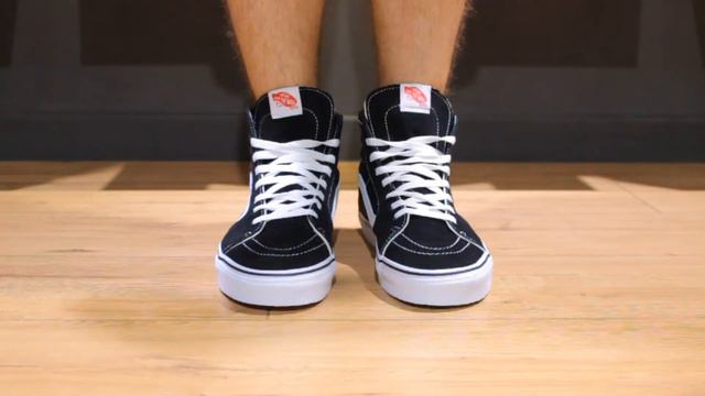 ONFEET Vans Skate High (Sk8 Hi) "Black\White" | sneakers.by смотреть онлайн