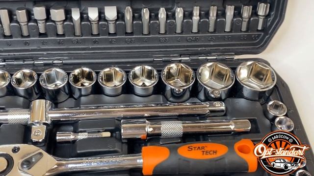 Набор автомобилиста Star-Tech 108 предметов смотреть онлайн