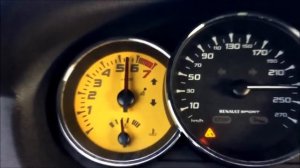 ➤ 2012 RENAULT Megane III RS (265 HP) 0-100 km/h 0-200 km/h 0-260 km/h Acceleration & Top Speed